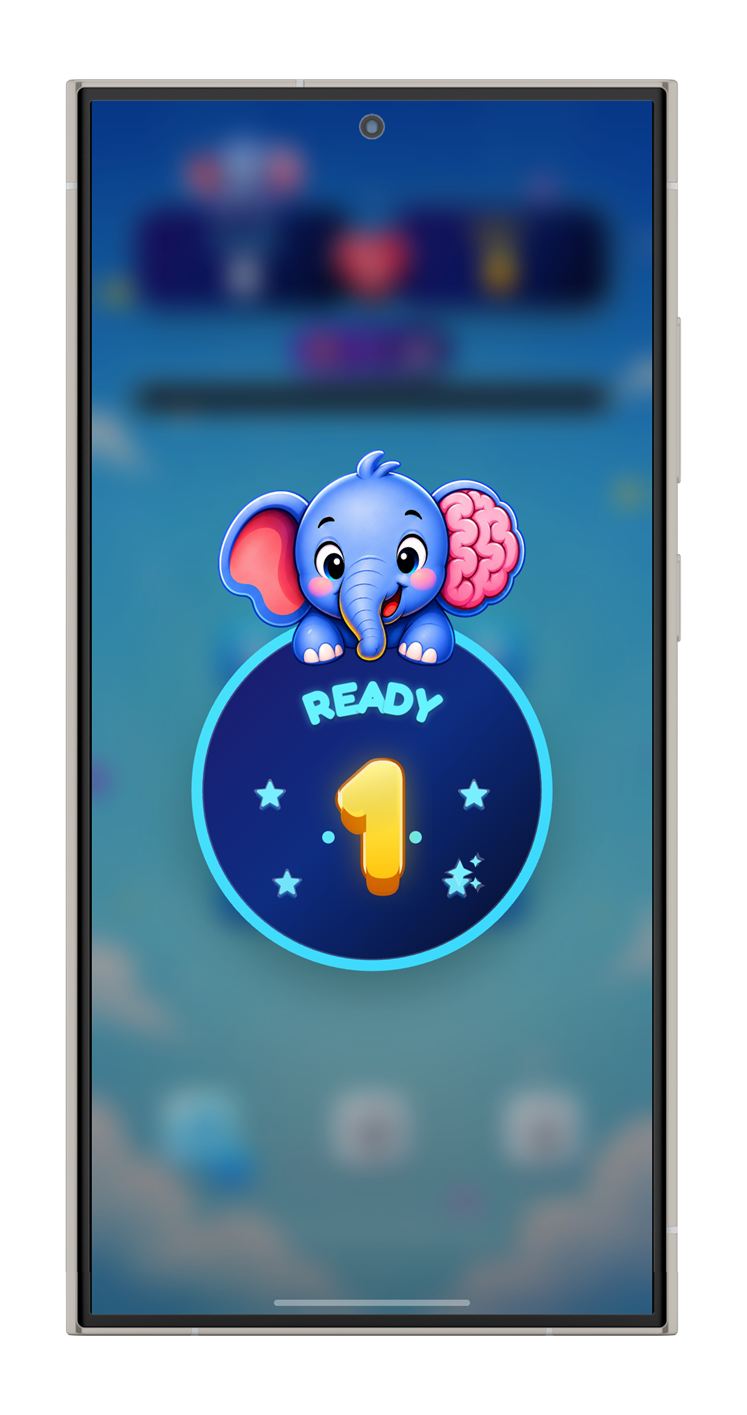 Brain Click ready countdown
